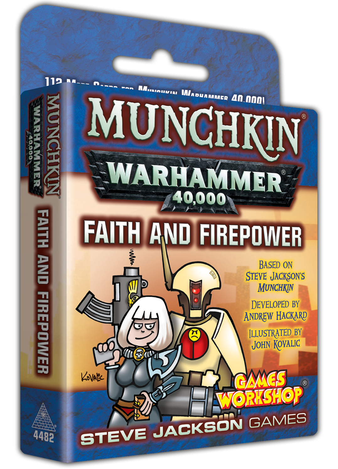 Munchkin: Warhammer 40,000 - Faith & Firepower Expansion image