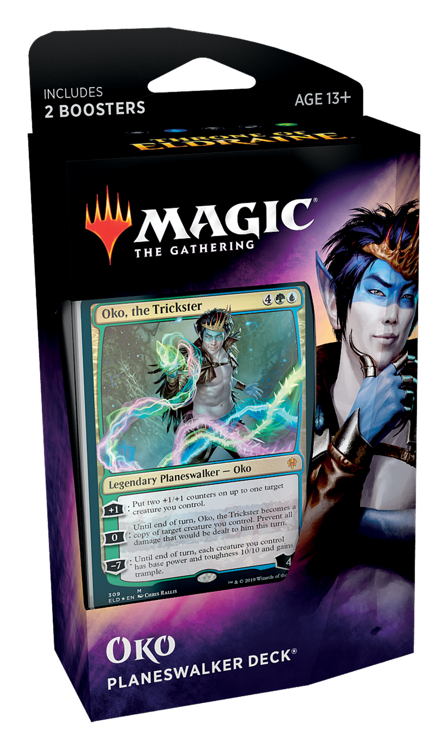 Magic The Gathering: Throne of Eldraine Planeswalker Decks- Oko image