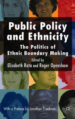 Public Policy and Ethnicity by Roger Openshaw image