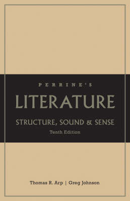 Perrine's Literature: Structure, Sound, and Sense by Thomas R Arp image