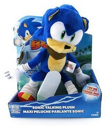 Sonic Boom 30cm Sonic Talking Plush