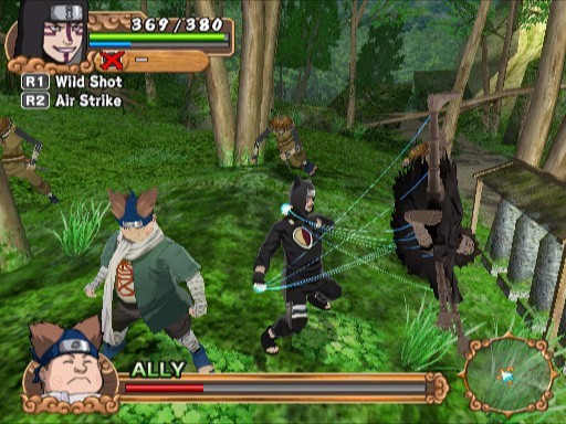 Naruto: Uzumaki Chronicles 2 on PS2