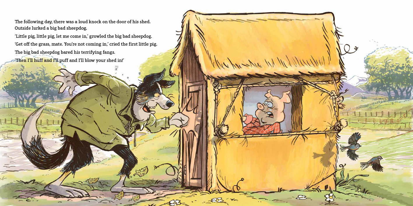 Pigs In Sheds by Peter Millett image