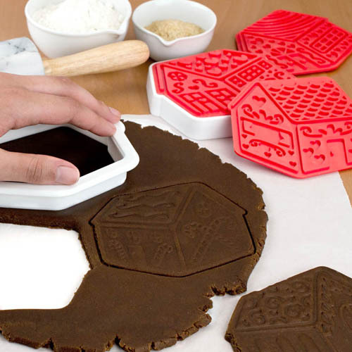 Tovolo Gingerbread House Cookie Cutter Set at Mighty Ape NZ