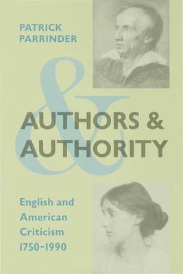 Authors and Authority by Patrick Parrinder image