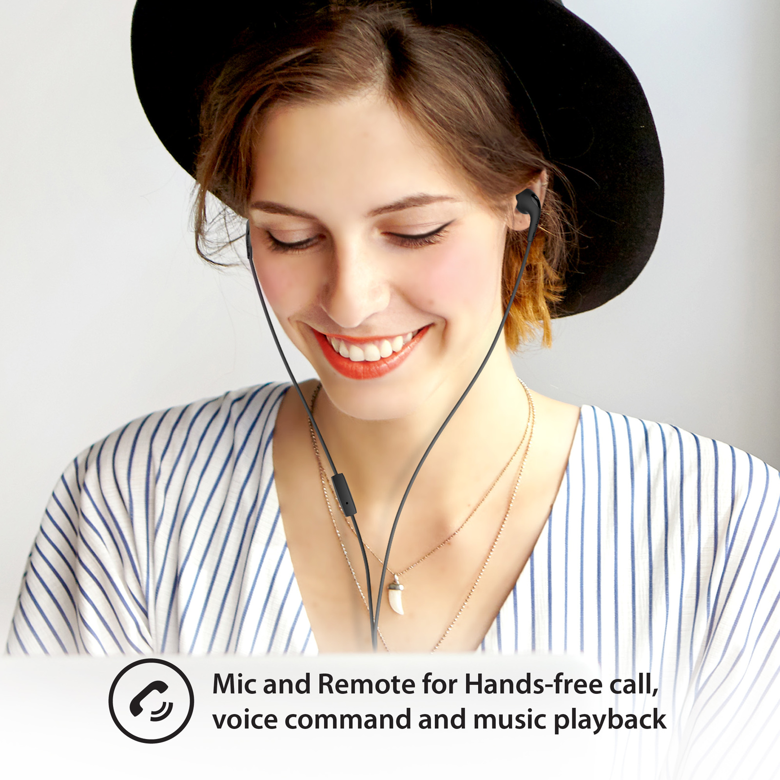 iLuv: Bubblegum 3 - Stereo Earphones with Mic (Black) image