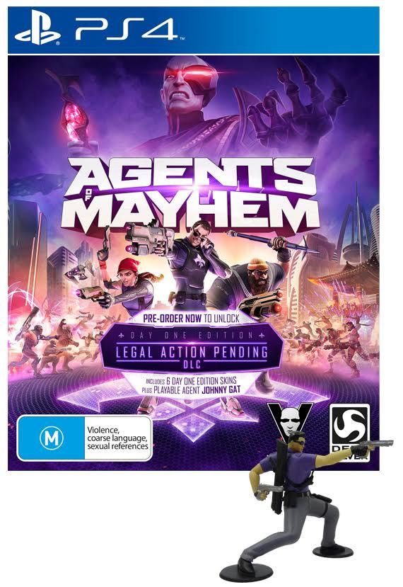 Agents of Mayhem Day 1 Edition for PS4 image