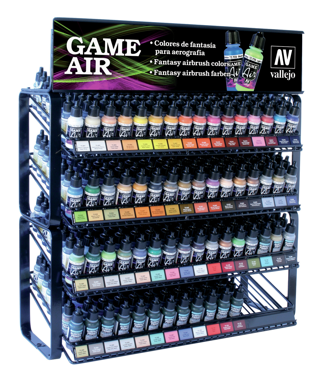 Peinture Acrylique Vallejo Game Air Earth - 17ml - Fin Mate - Pour Figurines Et Modélisme