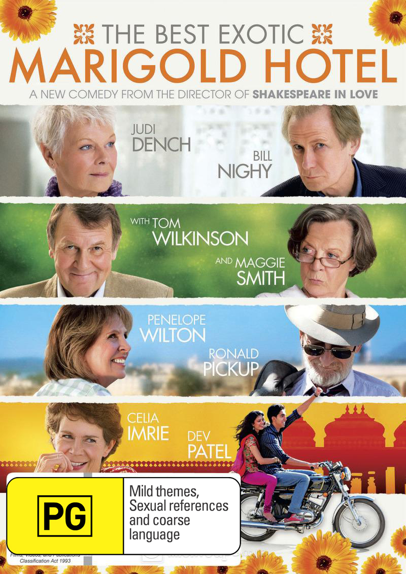 The Best Exotic Marigold Hotel on DVD