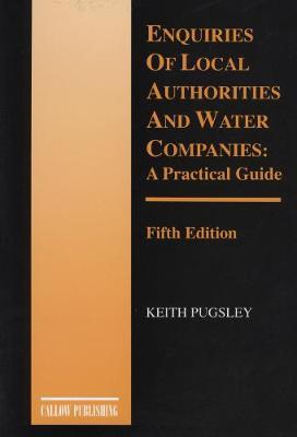 Enquiries of Local Authorities and Water Companies on Paperback by Keith Pugsley