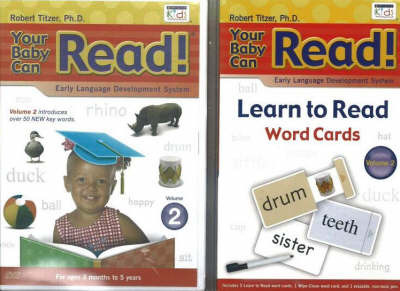 Your Baby Can Read: DVD and Word Card Blister Pack: v. 2 by Robert Titzer image