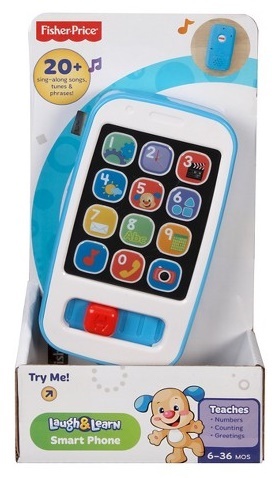 Fisher-Price: Laugh & Learn Smart Phone - Blue image