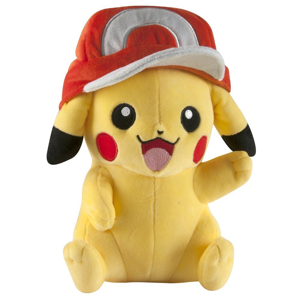 Pokemon: Pikachu with Ash's Hat Plush (26cm) image
