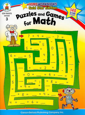 Puzzles and Games for Math, Grade 3