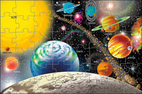 Solar System Floor Puzzle image