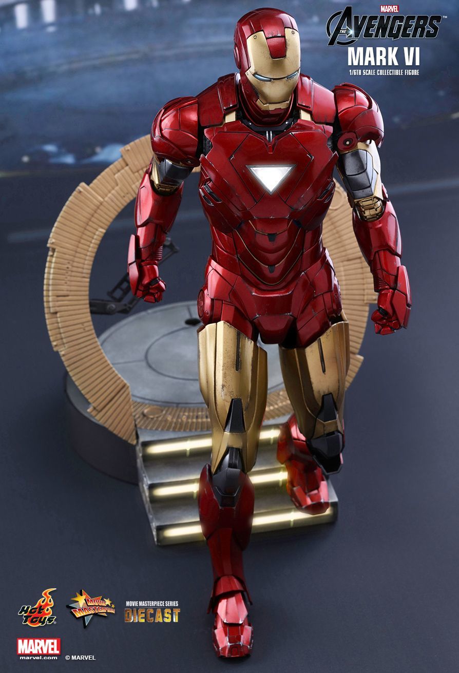 Avengers: Iron Man Mark VI - 1:6 Scale Diecast Figure image
