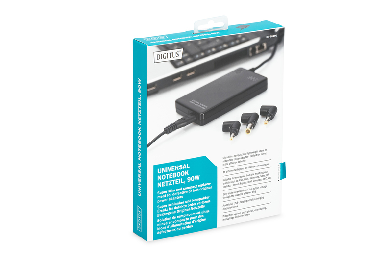 Digitus 90W Universal Notebook Power Adapter image