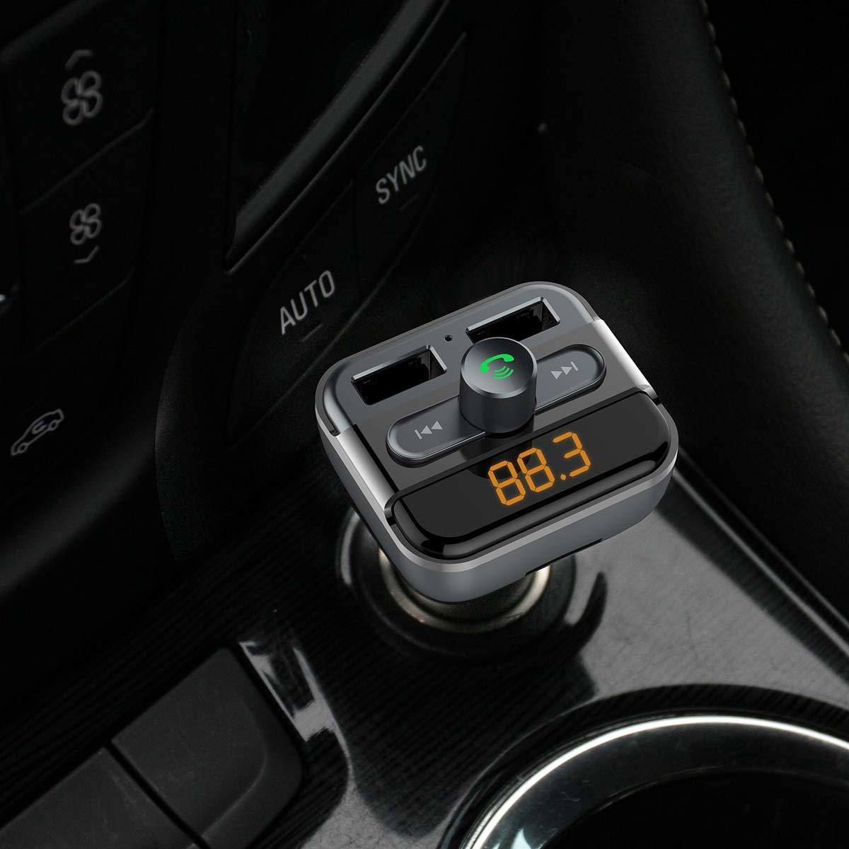 Ape Basics: Bluetooth Car FM Transmitter with LCD Screen image