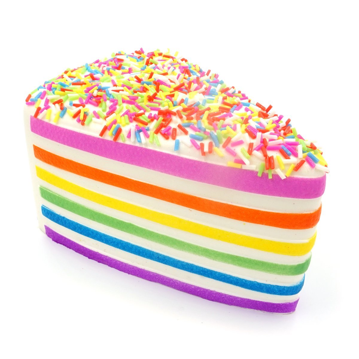 I Love Squishy: Cake Slice Squishie Toy (14cm)