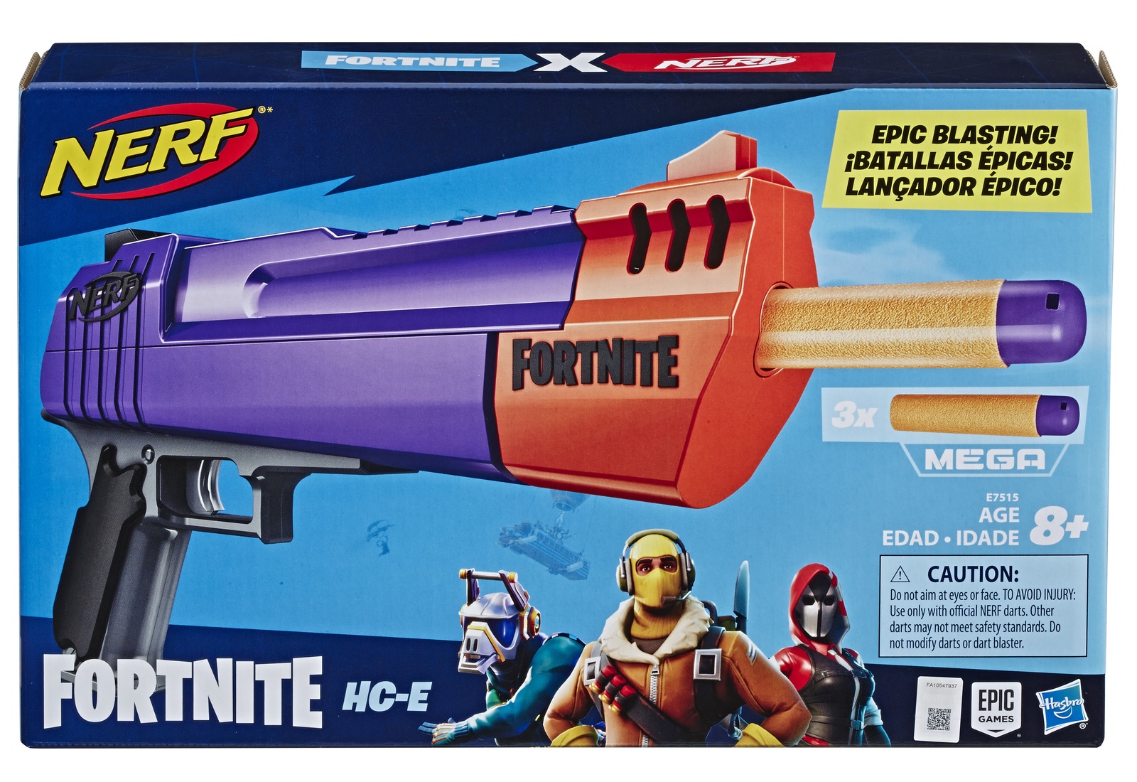 Nerf Fortnite: Mega Dart Blaster - HC-E image