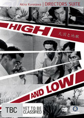 High And Low (Directors Suite) on DVD High And Low (Directors Suite) on DVD