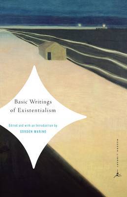 Mod Lib Basic Writings Of Existentialism by Gordon Marino image