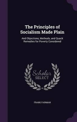 The Principles of Socialism Made Plain by Frank Fairman image