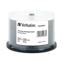 Verbatim CD-R 700MB 50Pk Crystal Thermal 52x Azo