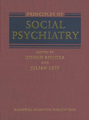 Principles of Social Psychiatry image