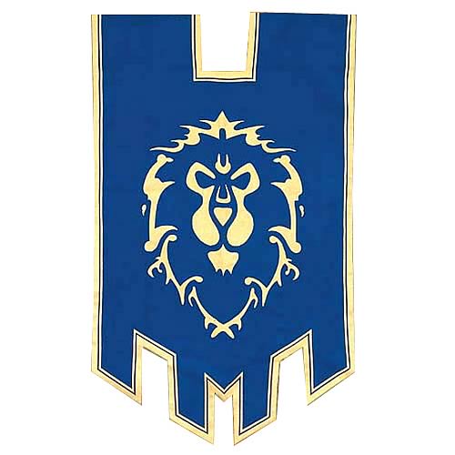 World of Warcraft Alliance War Flag