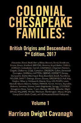 Colonial Chesapeake Families by Harrison Dwight Cavanagh image