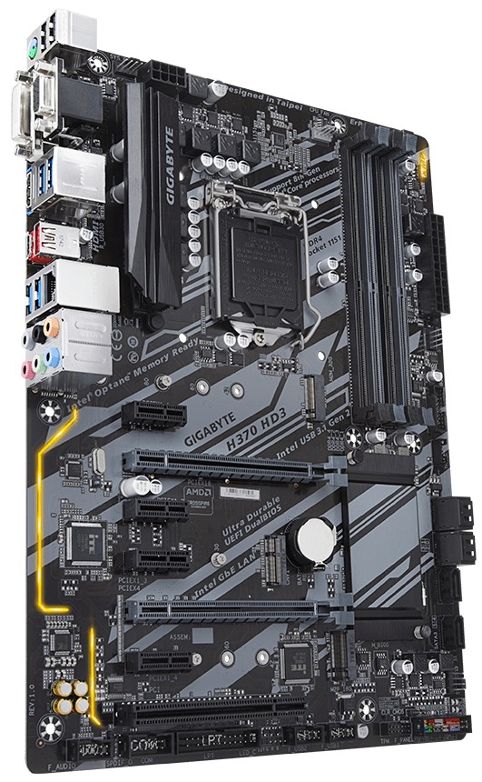 Gigabyte H370 HD3 Motherboard