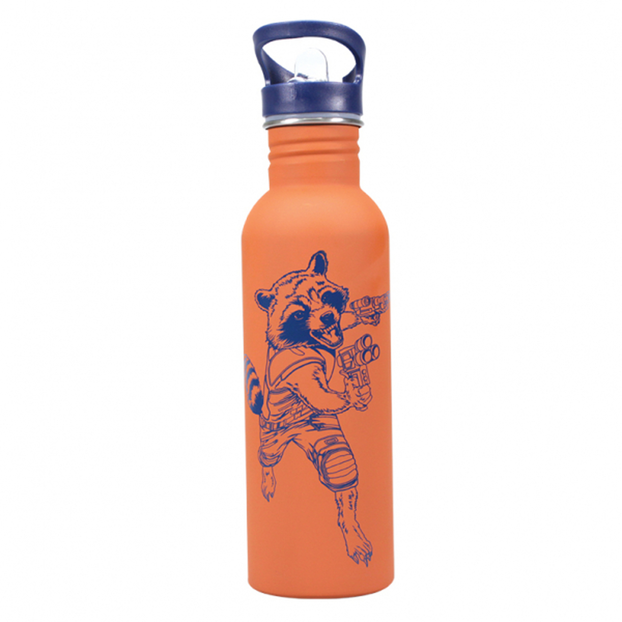 Guardians Of The Galaxy Metal Water Bottle Rocket at Mighty Ape NZ