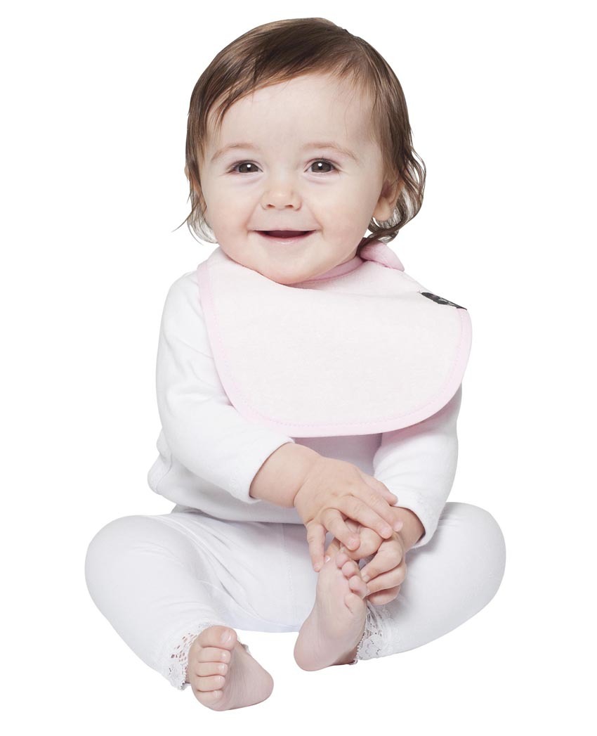 Mum 2 Mum Infant Wonder Bib - Baby Pink image