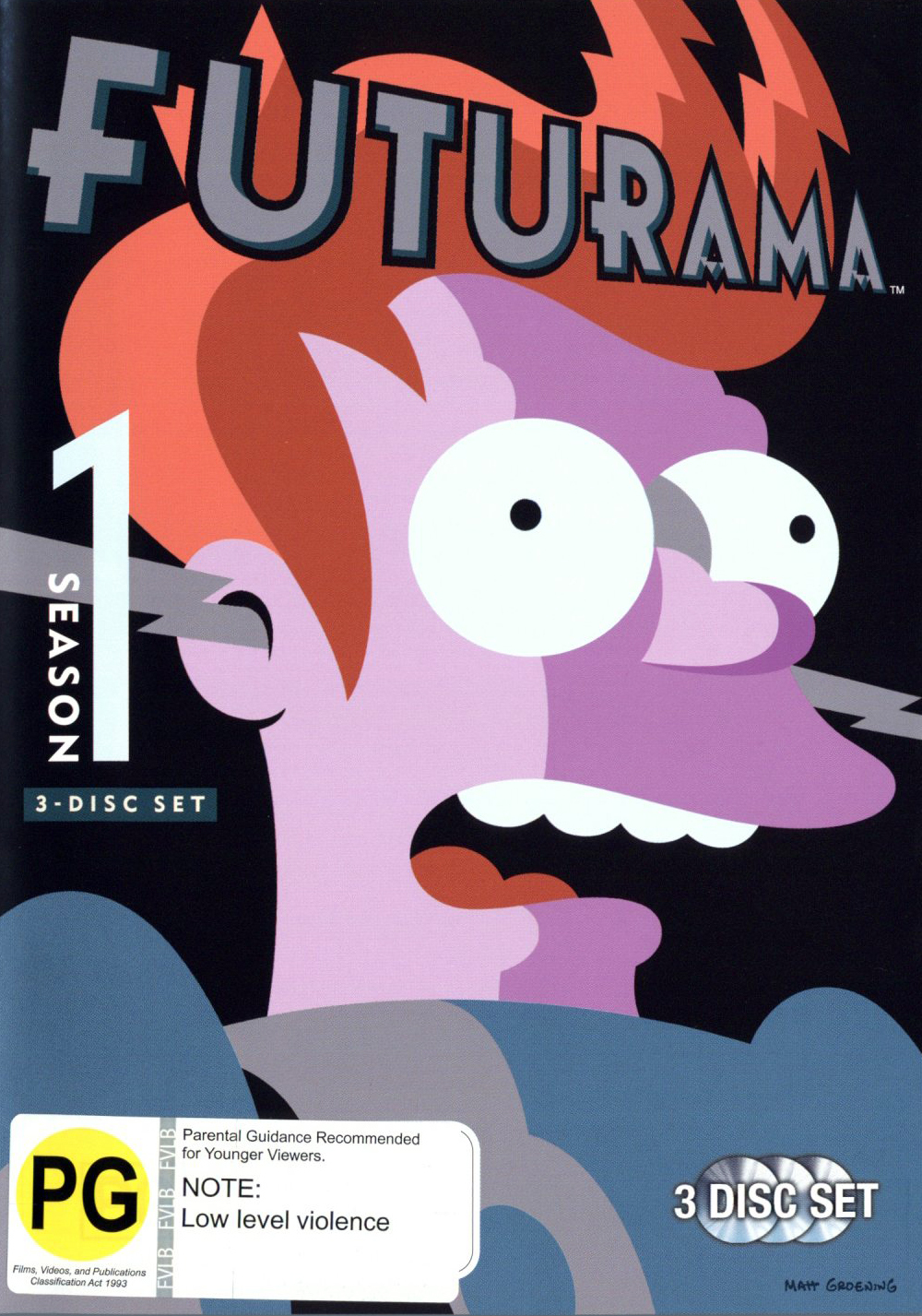 Futurama - Season 1 (3 Disc Box Set) on DVD image