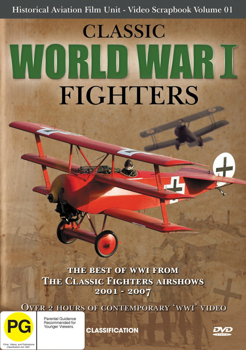 Classic World War One Fighters on DVD image