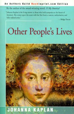 Other People's Lives by Johanna Kaplan image