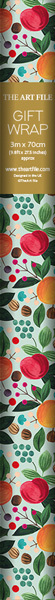 Christmas Wrap Roll - Festive Fruit (3m) image