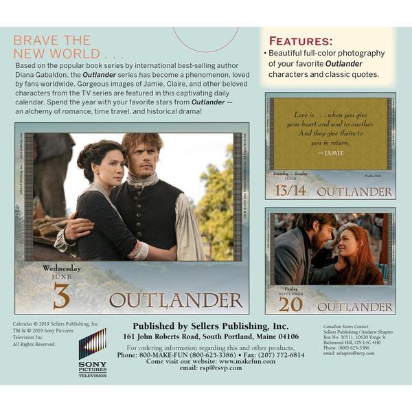 Outlander 2020 Boxed Calendar image