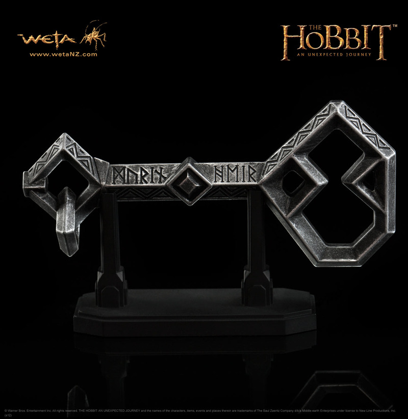 The Hobbit Key to Erebor Prop Replica - by Weta image