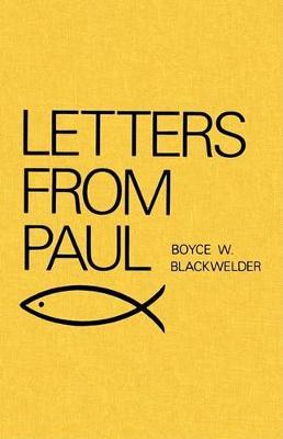 Letters from Paul by Boyce W. Blackwelder image