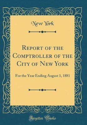 Report of the Comptroller of the City of New York by New York image