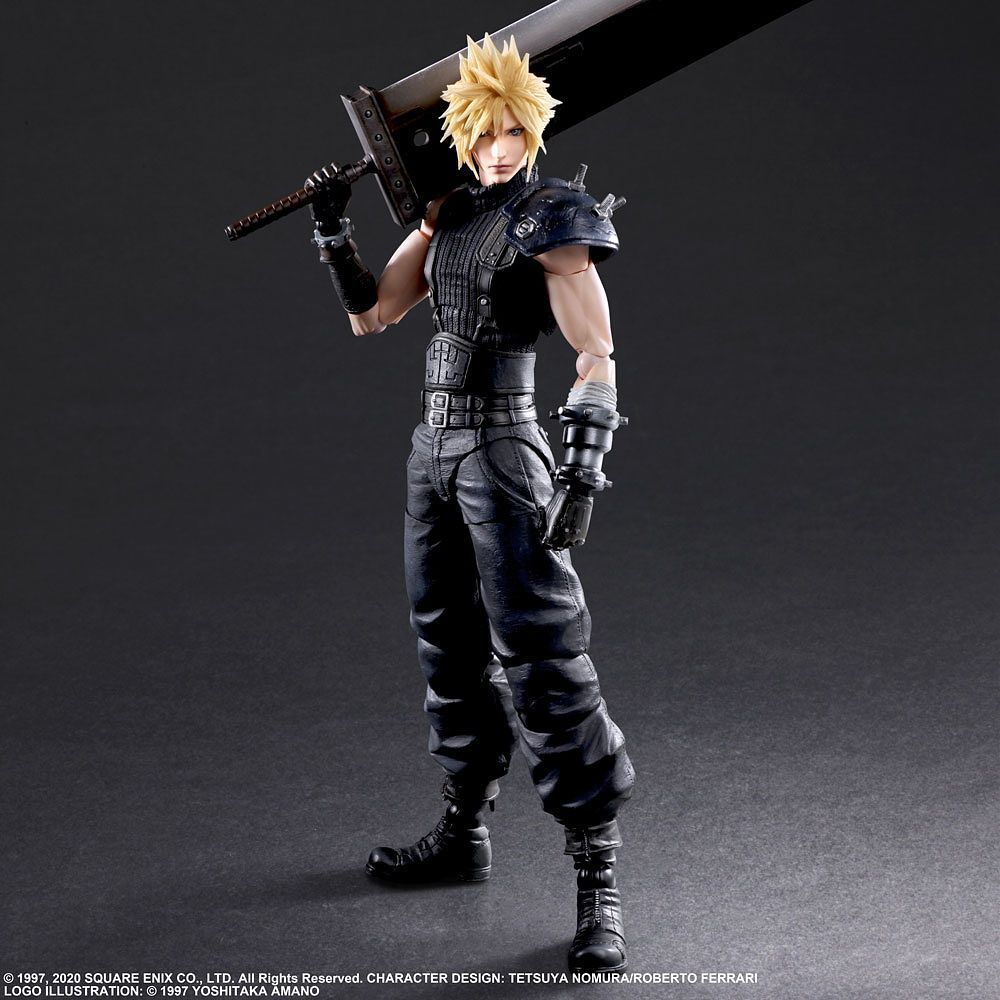 Final Fantasy VII Remake: Cloud Strife - Play Arts Kai Figure