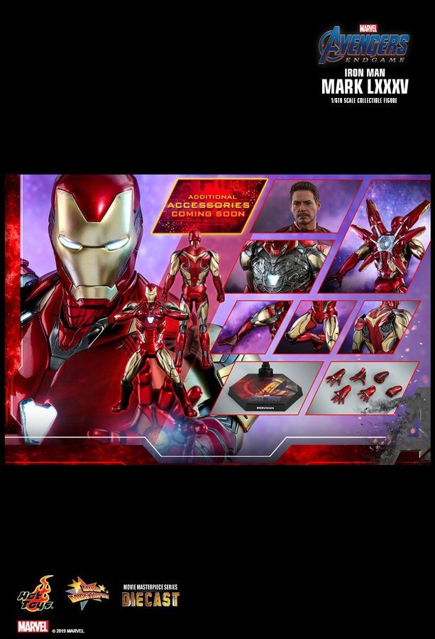 Iron Man (Mark LXXXV) - 12" Articulated Figure image