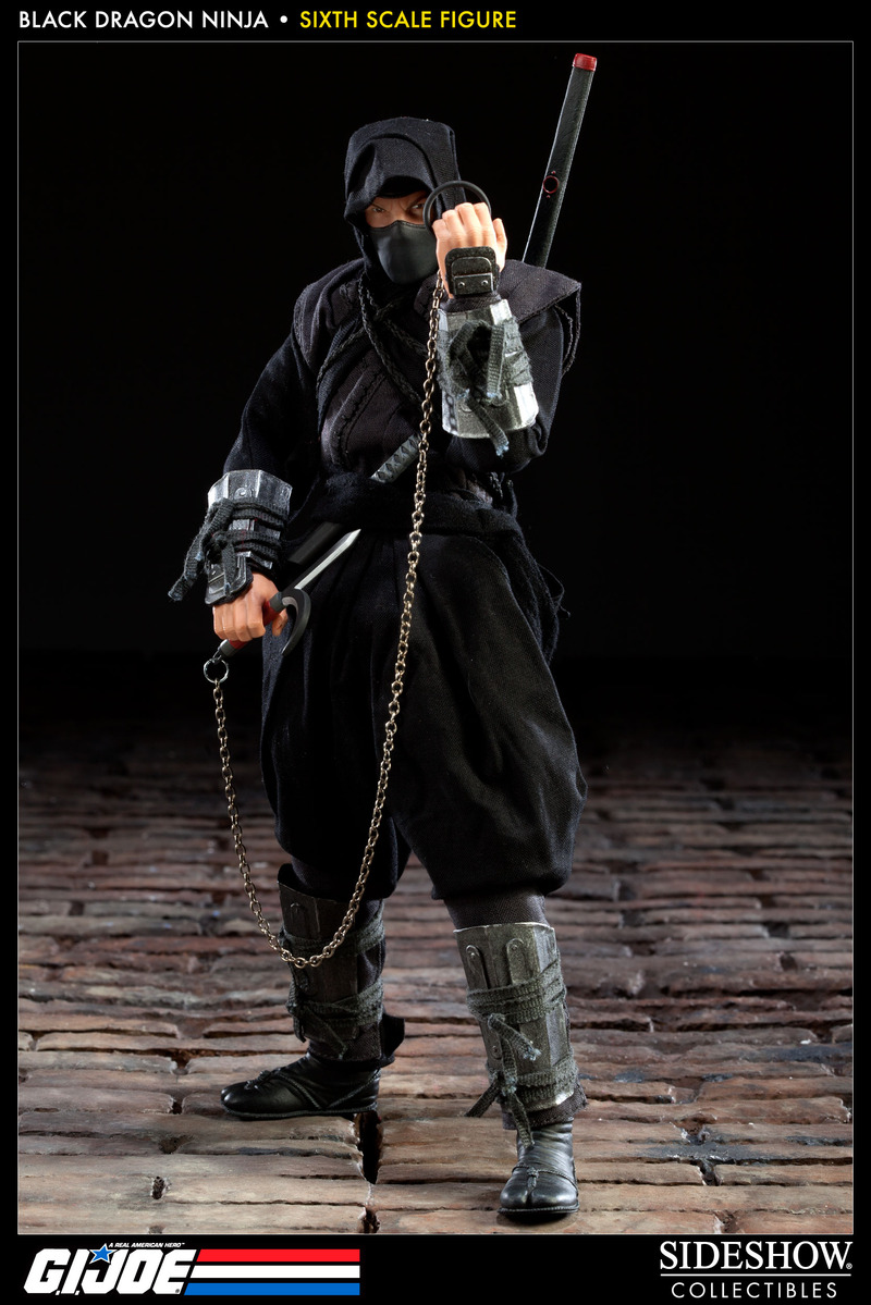 GI Joe Black Dragon Ninja Sixth Scale Figure Images at Mighty Ape NZ