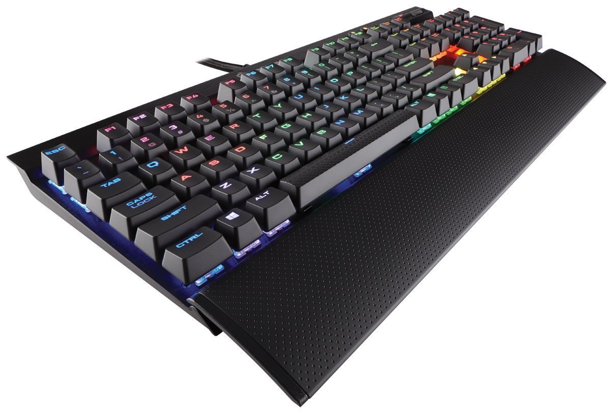 Corsair K70 LUX RGB Mechanical Gaming Keyboard (Cherry MX Blue) for PC Games image