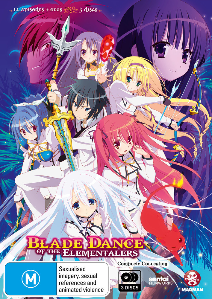 Blade Dance Of The Elementalers - Complete Collection on DVD image