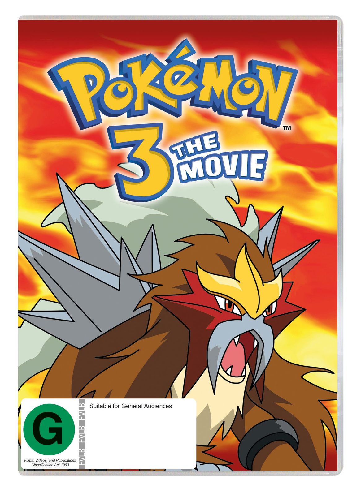Pokémon: Spell of The Unown on DVD image