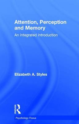 Attention, Perception and Memory by Elizabeth Styles image