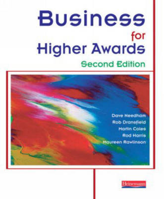 Business for Higher Awards on Paperback by David Needham